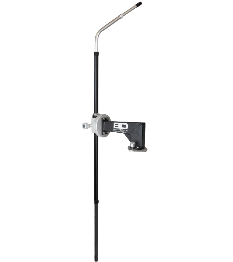 Poste transductor BreakAway para sistemas de rieles (opción de brazo personalizado disponible)