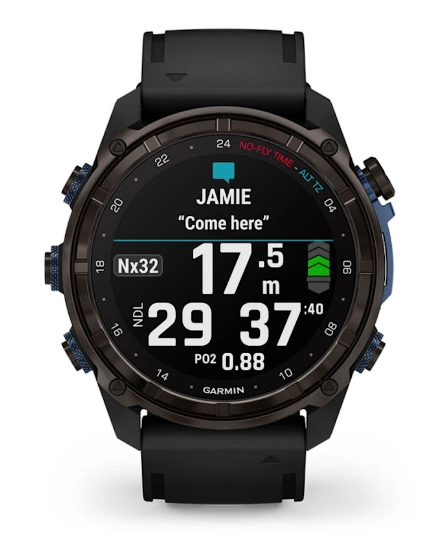 Descent Mk3i, 51mm, Carbon Gry DLC Ti/Blk, Dive Computer, NA