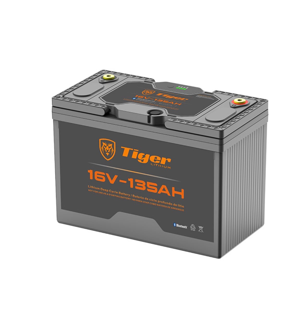 Batería de ciclo profundo de 16 V y 135 Ah