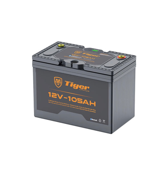 Batería de ciclo profundo de 12.8 V y 105 Ah