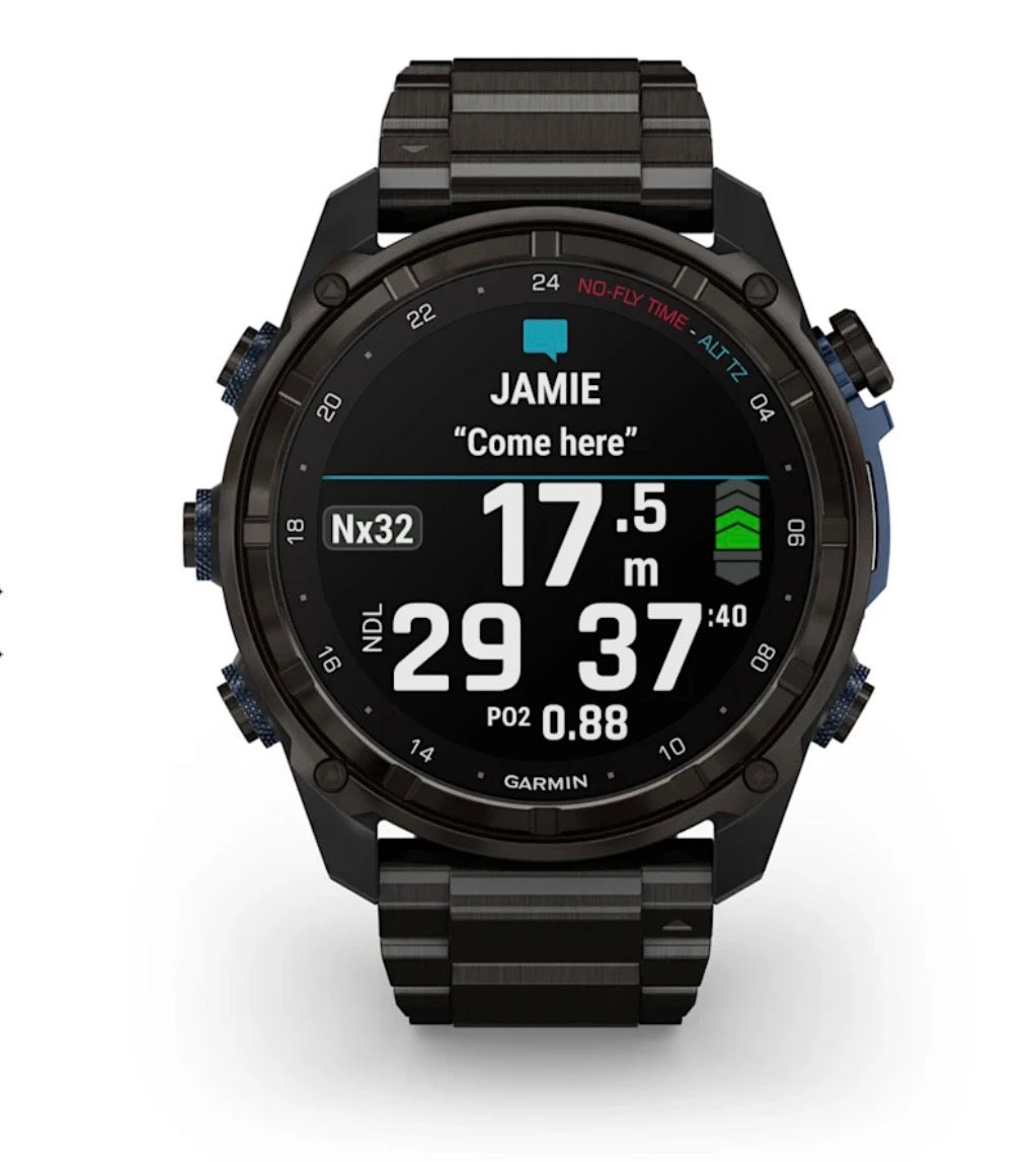 Descent Mk3i, 51mm, Carbon Gray DLC Ti/Ti, Dive Computer, NA