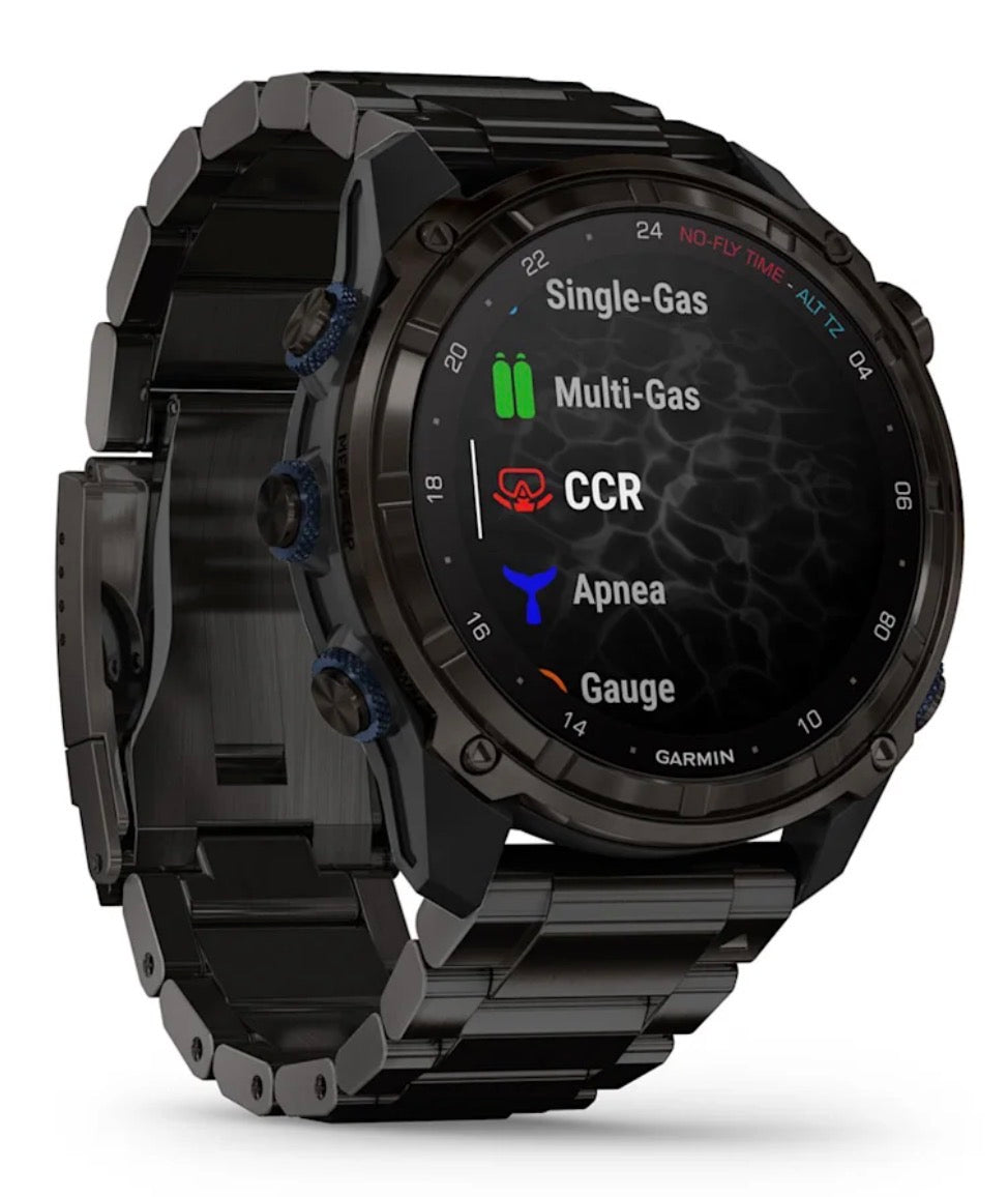 Descent Mk3i, 51mm, Carbon Gray DLC Ti/Ti, Dive Computer, NA