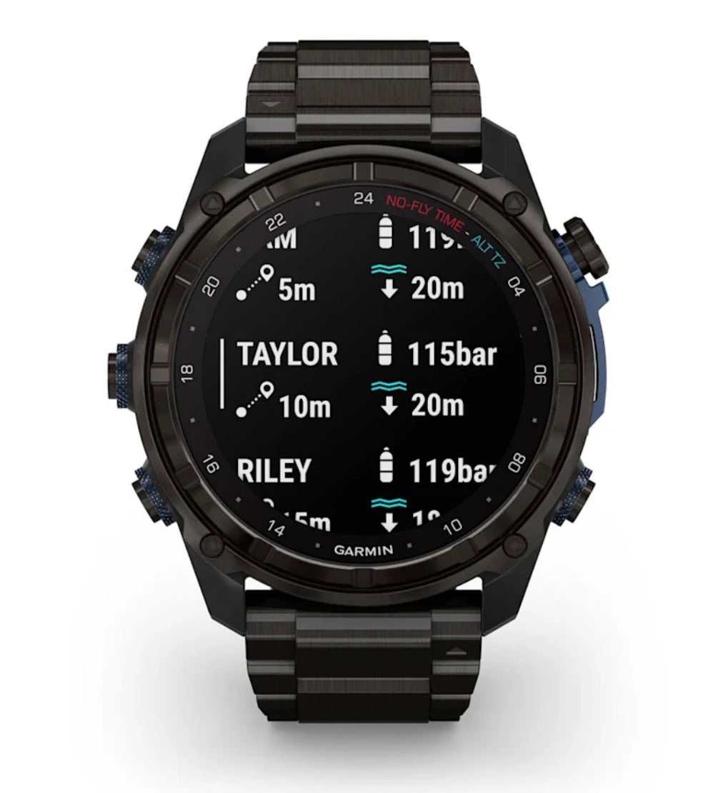 Descent Mk3i, 51mm, Carbon Gray DLC Ti/Ti, Dive Computer, NA
