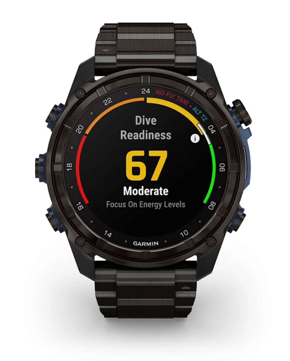 Descent Mk3i, 51mm, Carbon Gray DLC Ti/Ti, Dive Computer, NA