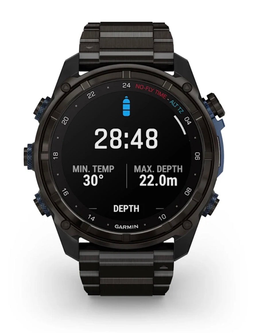 Descent Mk3i, 51mm, Carbon Gray DLC Ti/Ti, Dive Computer, NA