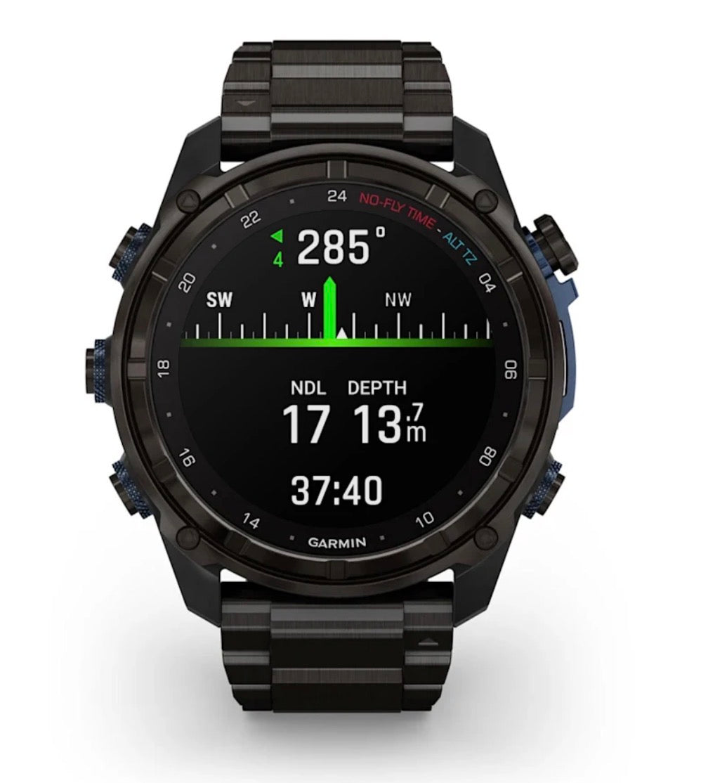 Descent Mk3i, 51mm, Carbon Gray DLC Ti/Ti, Dive Computer, NA