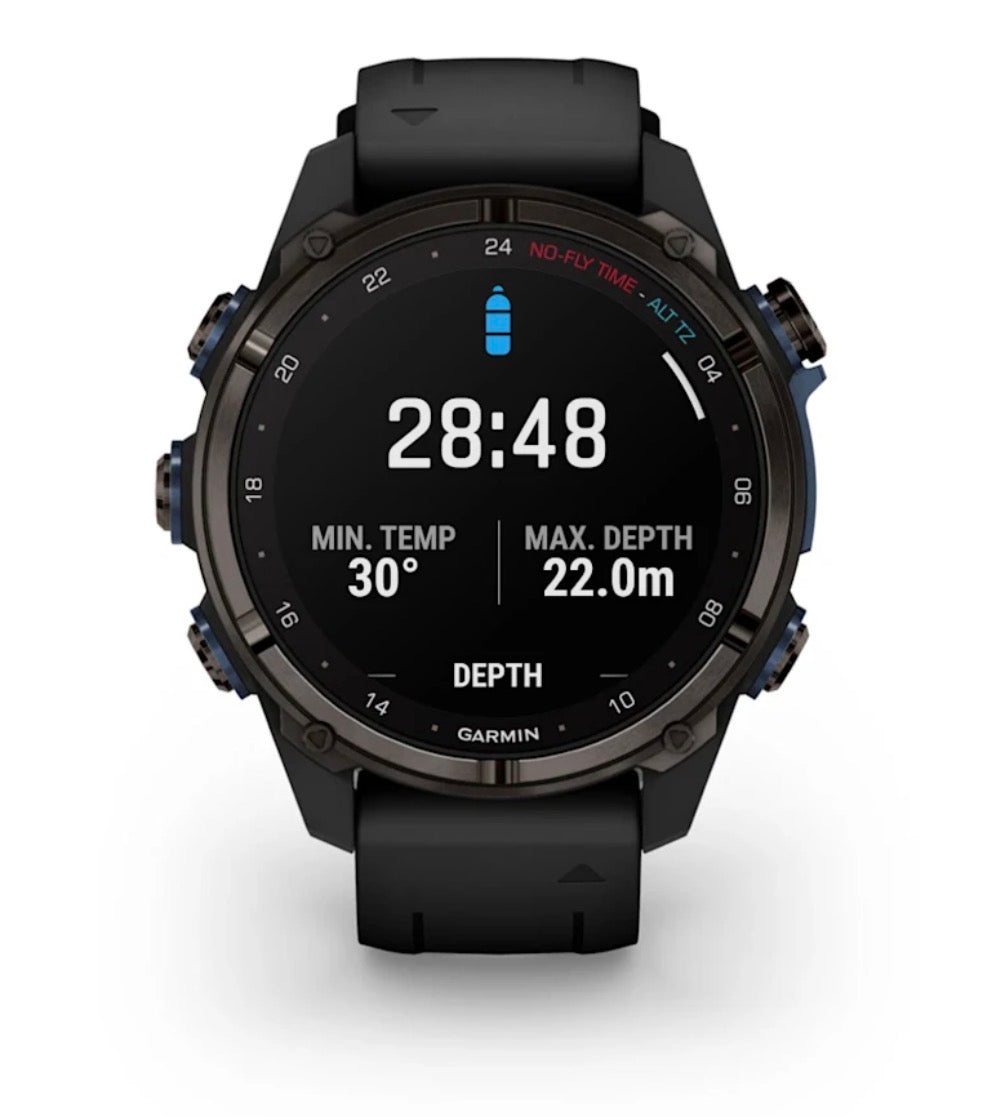 Descent Mk3i, 43mm, Crbn Gry DLC Ti/Blk, Dive Computer, NA