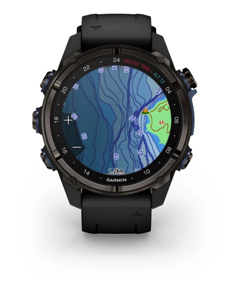 Descent Mk3i, 43mm, Crbn Gry DLC Ti/Blk, Dive Computer, NA