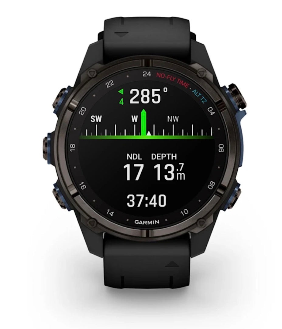 Descent Mk3i, 43mm, Crbn Gry DLC Ti/Blk, Dive Computer, NA