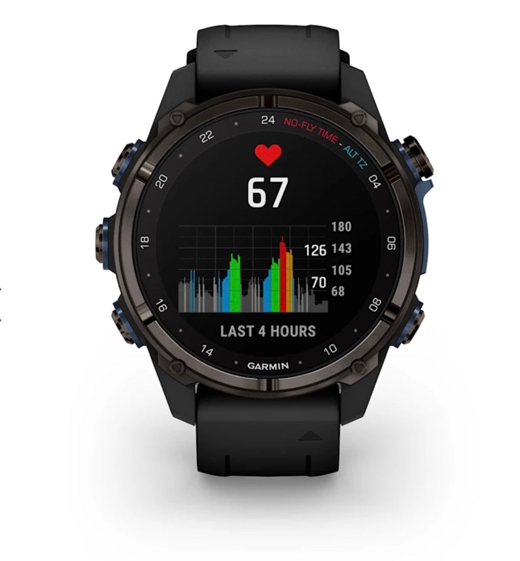 Descent Mk3i, 43mm, Crbn Gry DLC Ti/Blk, Dive Computer, NA