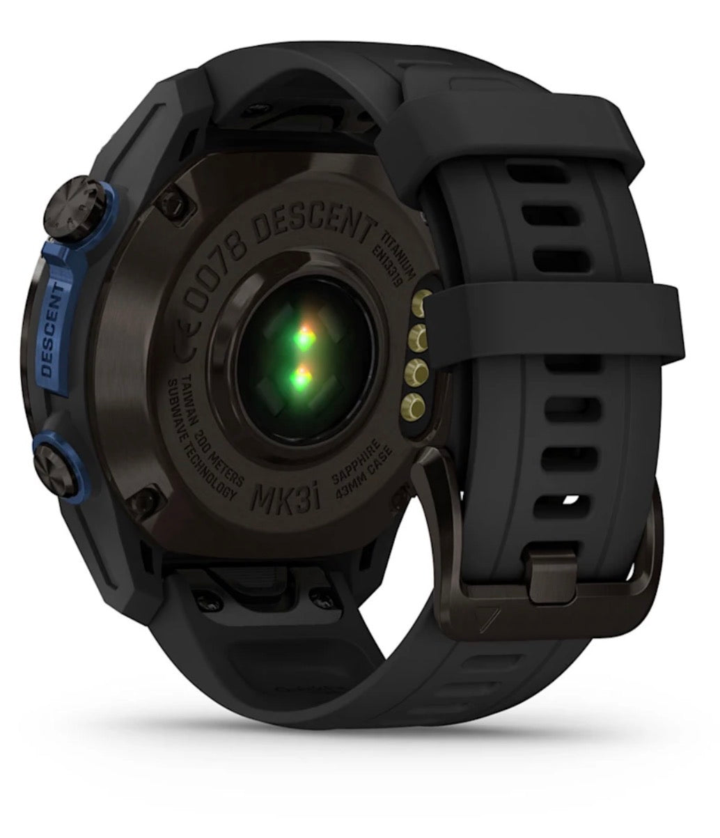Descent Mk3i, 43mm, Crbn Gry DLC Ti/Blk, Dive Computer, NA