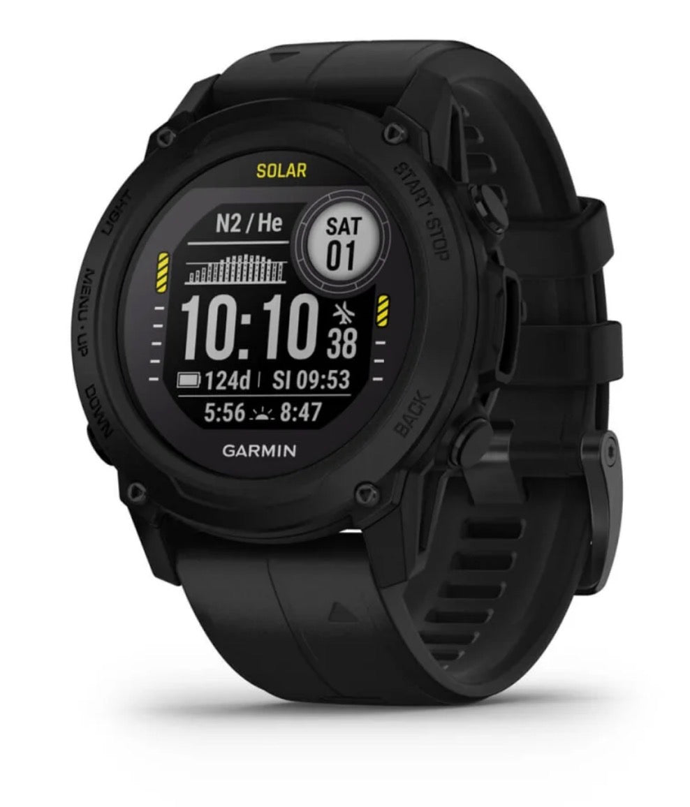 Descent G1 Solar, Dive Computer, Black, NA/AU/NZ