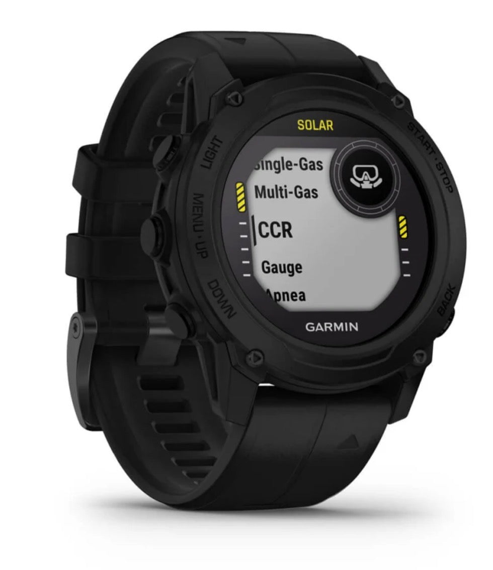 Descent G1 Solar, Dive Computer, Black, NA/AU/NZ