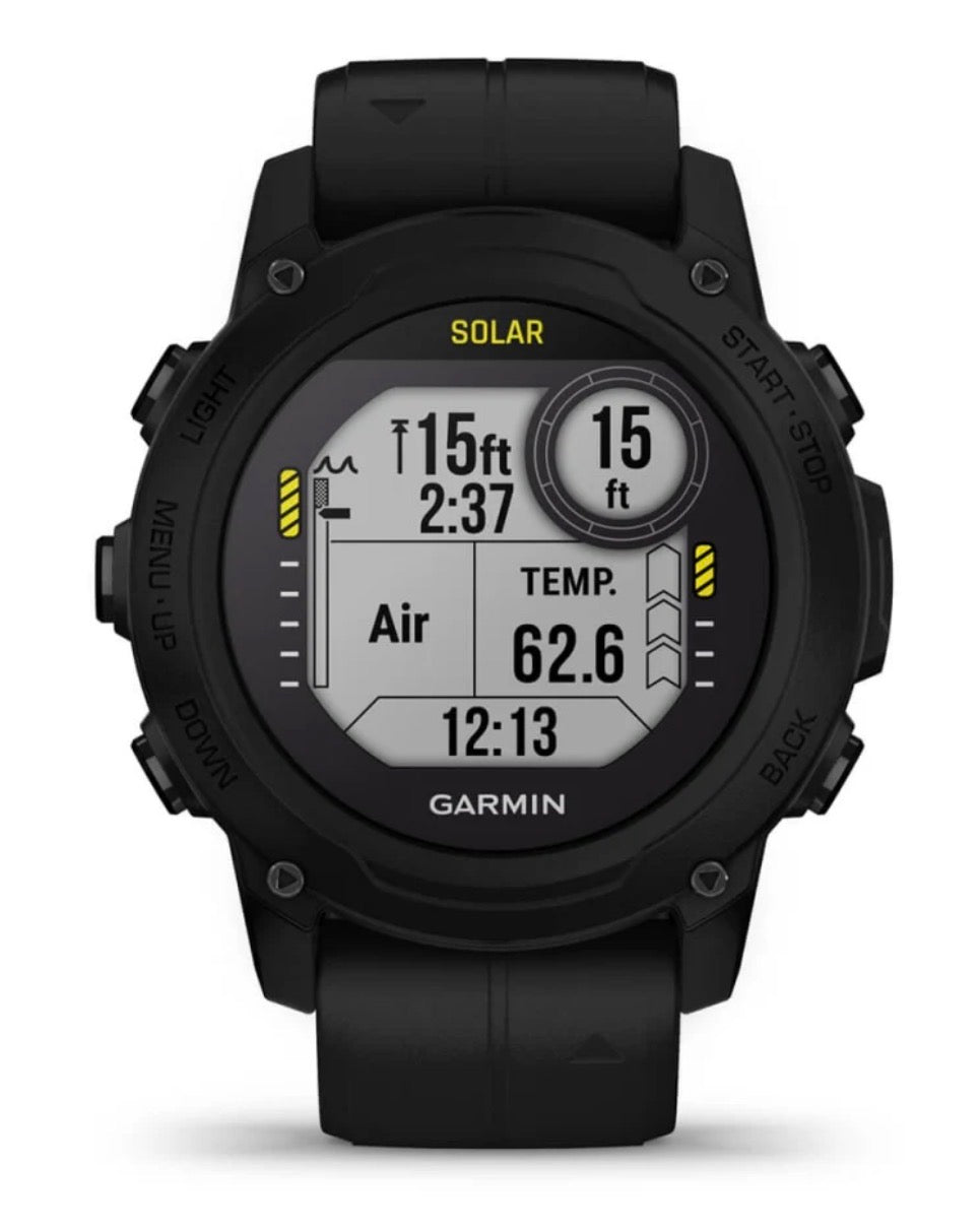 Descent G1 Solar, Dive Computer, Black, NA/AU/NZ