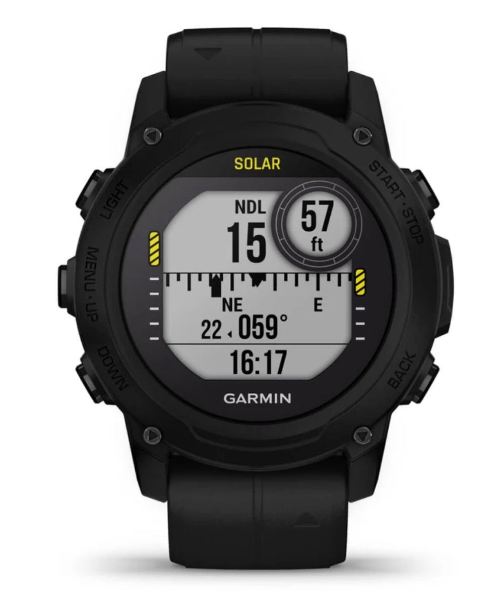 Descent G1 Solar, Dive Computer, Black, NA/AU/NZ