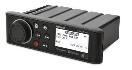 Sistemas estéreo náuticos Fusion serie RA70 MS-RA70NSX Marine Stereo with NMEA 2000® and SiriusXM-Ready®