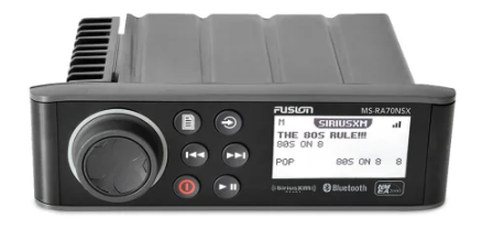 Sistemas estéreo náuticos Fusion serie RA70 MS-RA70NSX Marine Stereo with NMEA 2000® and SiriusXM-Ready®